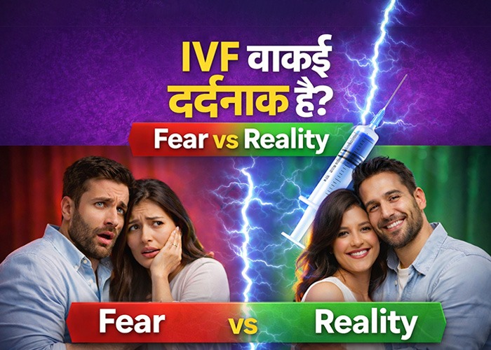 क्या आईवीएफ वाकई दर्दनाक है? Fear Vs Reality – एक सच्चाई जो हर कपल को जाननी चाहिए
